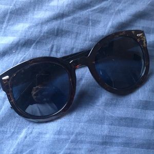 Free People Tortoise Shell Sunglasses
